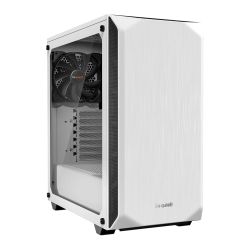 Be Quiet! Pure Base 500 Gaming Case w Window, ATX, 2 x Pure Wings 2 Fans, PSU Shroud, White