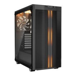 Be Quiet! Pure Base 500DX Gaming Case w Glass Window, ATX, 3 x Pure Wings 2 Fans, ARGB Front Lighting, USB-C, Black