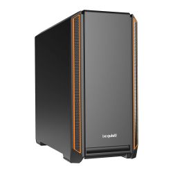 Be Quiet! Silent Base 601 Gaming Case, E-ATX, No PSU, 2 x Pure Wings 2 Fans, PSU Shroud, Orange Trim Cases