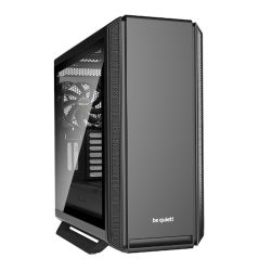 Be Quiet! Silent Base 801 Gaming Case with Window, E-ATX, No PSU, 3 x Pure Wings 2 Fans, PSU Shroud, Black Cases