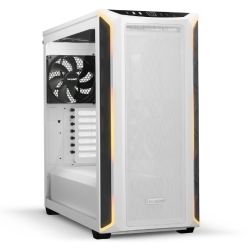Be Quiet! Shadow Base 800 DX RGB Gaming Case w Glass Window, E-ATX, ARGB Strips, Mesh Airflow, Pure Wings 3 Fans, USB-C, White