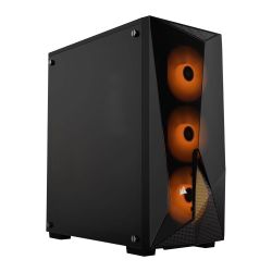 Corsair Carbide Series SPEC-DELTA RGB Gaming Case with Tempered Glass Window, ATX, High Airflow, 3 x RGB Fans