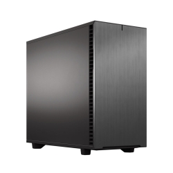 Fractal Design Define 7 Grey Solid Gaming Case, E-ATX, Multibracket, 3 Fans, Fan Hub, Silence-optimized, USB-C