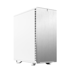 Fractal Design Define 7 Compact White Solid Gaming Case, ATX, 2 Fans, Sound Dampening, Ventilated PSU Shroud, USB-C