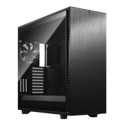 Fractal Design Define 7 XL Light TG Gaming Case w Light Tint Glass Window, E-ATX, Modular Design, 3 Fans, Fan Hub, Sound Dampening, USB-C