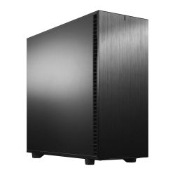 Fractal Design Define 7 XL Black Solid Gaming Case, E-ATX, Modular Design, 3 Fans, Fan Hub, Sound Dampening, USB-C