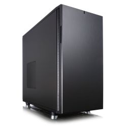 Fractal Design Define R5 Black Solid Silent Gaming Case, ATX, 2 Fans, Fan Controller, Configurable Front Door, Ultra Silent Design