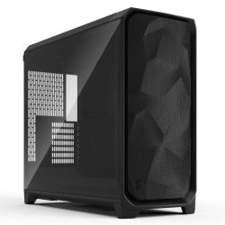 Fractal Design Meshify 3 XL Black TG Light Gaming Case w Light Tint Window, E-ATX, Mesh Front, 3x Momentum 14 Fans, USB-C 20Gbps