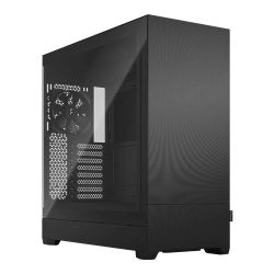 Fractal Design Pop XL Silent Black TG Gaming Case w Clear Glass Window, E-ATX, Sound-Damping Steel & Foam, 4 Fans