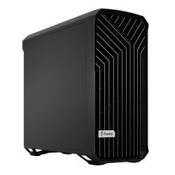 Fractal Design Torrent Black Solid Gaming Case, E-ATX, 5 Fans, Fan Hub, Front Grille, USB-C