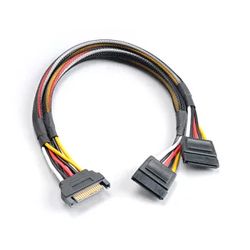 Akasa_SATA_Power_Splitter_-_Male_15-pin_SATA_to_2_x_15pin_SATA_Female_Power_Connectors_30cm