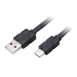 Akasa_PROSLIM_USB_2.0_Type-C_to_Type-A_Charging_&_Sync_Cable_30cm