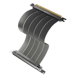 Antec 200mm PCIe 4.0 Riser Cable, 180° Mount, Black