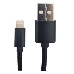 Lite-AM_Lightning_Cable_DataCharge_USB_2.0_Braided_2_Metre
