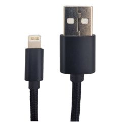 Lite-AM Lightning Cable, DataCharge, USB 2.0, Braided, 2 Metre