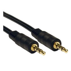 Spire 3.5mm Stereo Cable, 1.8 Metres, Gold Connectors