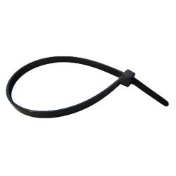 Cable Ties, 100mm x 2.5mm, Black, Pack of 100