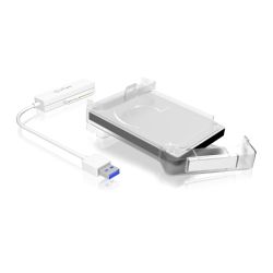 Icy Box IB-AC703-U3 USB 3.0 to 2.5 SATA Adapter Cable with HDD Protection Box