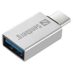 Sandberg USB Type-C to USB 3.0 Cable, Aluminium, 5 Year Warranty