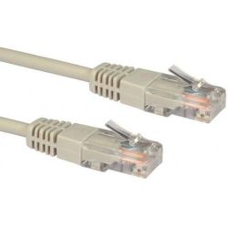 Spire Moulded CAT5e Patch Cable, Full Copper, 0.5 Metre, Grey