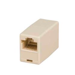 Spire Coupler for RJ45 CAT5E (100/1000Mbps) Patch Cables, Female To Female Network