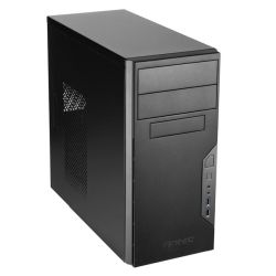 Antec VSK3000B U3/U2 Micro ATX Case, No PSU, 9.2cm Fan, USB 3.0, Black with Black Interior Cases