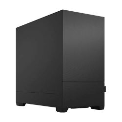 Fractal Design Pop Mini Silent Black Solid Gaming Case, Micro ATX, Sound-Damping Steel & Foam, 3 Fans