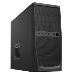 Spire Elite Micro ATX Case, 500W, Front USB 3.0, 8cm Fan, Mesh Front, Black Cases