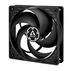 Arctic P12 12cm PWM PST CO Case Fan for Continuous Operation, Black, Fluid Dynamic Bearing