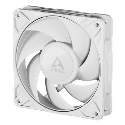 ARCTIC P12 Pro PST 12cm PWM Case Fan w Cable Splitter, Fluid Dynamic Bearing, 600-3000 RPM, White