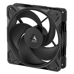 ARCTIC P12 Pro 120mm PWM Reverse Blade Case Fan w Cable Splitter, Fluid Dynamic Bearing, 500-3000 RPM, Black