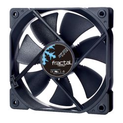 Fractal Design Dynamic X2 GP-12 12cm Case Fan, Long Life Sleeve Bearing, Counter-balanced Magnet, 1200 RPM, Black Cooling