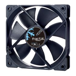 Fractal Design Dynamic X2 GP-12 12cm Case Fan, Long Life Sleeve Bearing, Counter-balanced Magnet, 1200 RPM, Black