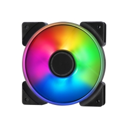 Fractal Design Prisma AL-12/PWM 12cm ARGB Case Fan, 7 Blades, Long Life Sleeve Bearing, 500-2000 RPM Cooling
