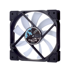 Fractal Design Venturi HF-12 12cm Case Fan, Fluid-Dynamic Bearing, Counter-balanced Magnet, 1400 RPM, Black/White Cooling