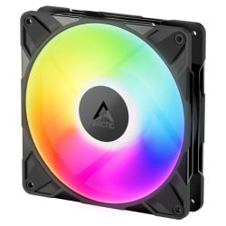 ARCTIC P14 Pro ARGB 14cm PWM Case Fan w Cable Splitter, Fluid Dynamic Bearing, 400-2500 RPM, Black