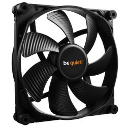 Be Quiet (BL067) Silent Wings 3 PWM Case Fan, 14cm, Black, Fluid Dynamic Bearing Cooling