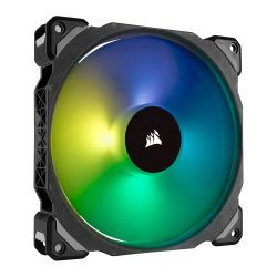 Corsair ML140 Pro 14cm PWM RGB Case Fan, Magnetic Levitation Bearing Cooling