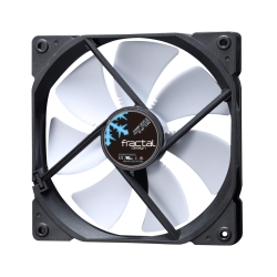 Fractal Design Dynamic X2 GP-14 14cm Case Fan, Long Life Sleeve Bearing, Counter-balanced Magnet, 1000 RPM, Black & White Cooling