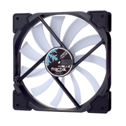 Fractal Design Venturi HF-14 14cm Case Fan, Fluid-Dynamic Bearing, Counter-balanced Magnet, 1200 RPM, Black/White Cooling
