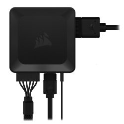 Corsair iCUE LINK System Hub - Connect Up to 14 iCUE LINK Devices, Single-Cable Design, Auto Device Detection, Magnetic Attachment