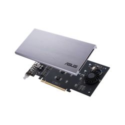 Asus Hyper M.2 x16 Card V2, Connect 4 x PCIe 3.0 M.2 SSDs through the PCIe x8 or x16 slot