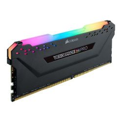 Corsair Vengeance RGB Pro 8GB, DDR4, 3200MHz PC4-25600, CL16, XMP 2.0, DIMM Memory, OEM Anti Static Bag