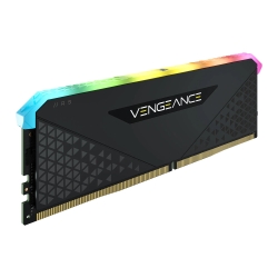 Corsair Vengeance RGB RS 8GB Memory (1 x 8GB), DDR4, 3200MHz (PC4-25600), CL16, XMP 2.0, 6 LEDs, Black Memory - Desktop
