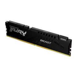 Kingston Fury Beast 16GB, DDR5, 4800MHz PC5-38400, CL38, 1.1V, ECC, XMP 3.0, AMD EXPO, PMIC, DIMM Memory