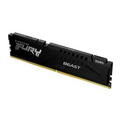 Kingston Fury Beast 16GB, DDR5, 6000MHz PC5-48000, CL40, 1.35V, ECC, XMP 3.0, AMD EXPO, PMIC, DIMM Memory