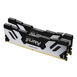 Kingston Fury Renegade 32GB Kit 2 x 16GB, DDR5, 6400MHz, CL32, 1.4V, ECC, XMP 3.0, PMIC, DIMM Memory, BlackSilver
