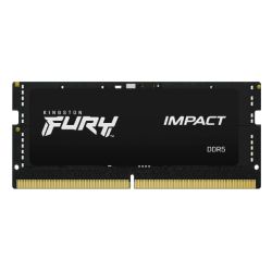 Kingston Fury Impact 16GB, DDR5, 5600MHz PC5-44800, CL40, 1.1V, Intel XMP 3.0, SODIMM Memory