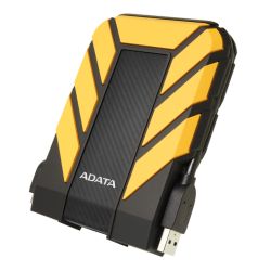 ADATA 1TB HD710 Pro Rugged External Hard Drive, 2.5, USB 3.1, IP68 WaterDust Proof, Shock Proof, Yellow