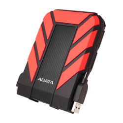 ADATA 2TB HD710 Pro Rugged External Hard Drive, 2.5, USB 3.1, IP68 WaterDust Proof, Shock Proof, Red